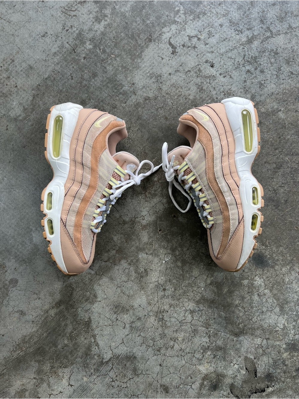 Nike Air Max 95 Bio Beige Desert Sand Women’s Sneakers Size 9.5 307960-203 🍑
